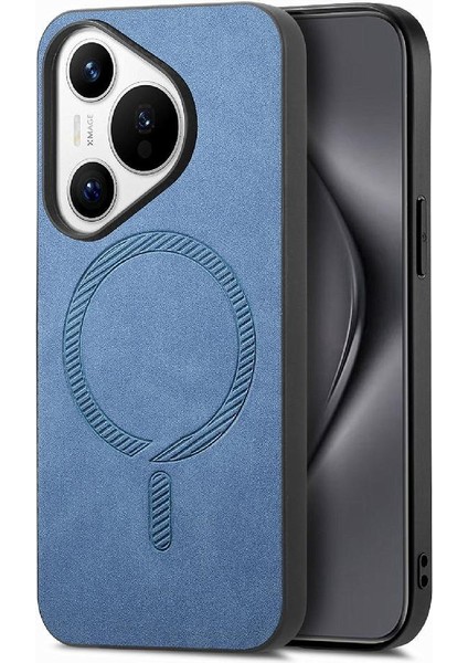Huawei Pura 70 Magsafe Araba Mounts Için Flip Case Hafif Kablosuz Ince (Yurt Dışından)