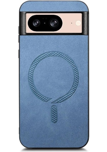 Google Piksel 8A Için Flip Case Hafif Ince Magsafe Araba Bağlar Kablosuz (Yurt Dışından)