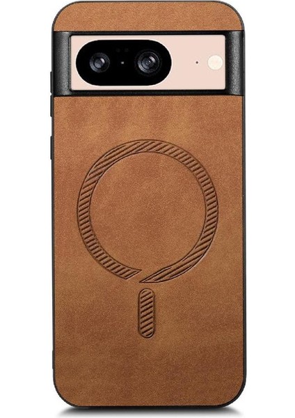 Google Pixel 8 Magsafe Araç Mounts Için Flip Case Hafif Kablosuz Ince (Yurt Dışından)