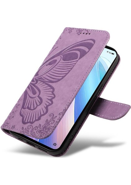 Oppo Oppo 7 5g Için Flip Case Yüksek Kalite Deri Ayrılabilir El Kayışı (Yurt Dışından)
