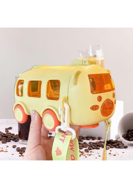 Su Şişesi 500ML Su Isıtıcısı ve Kız Çocukları Sarı Sürme (Yurt Dışından)