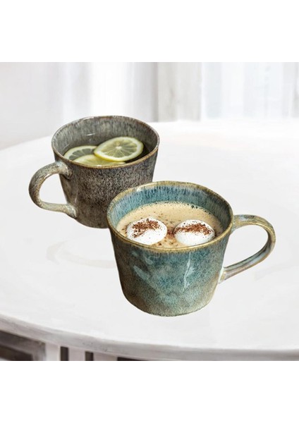 Latte Cappuccino Için Kulplu Icı Çay Bardağı (Yurt Dışından)