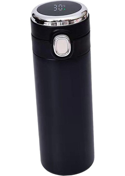 Yalıtım Fincan Büyük Kapasiteli Paslanmaz Çelik Kamp Çay Yalıtımlı Tumbler Siyah (Yurt Dışından)
