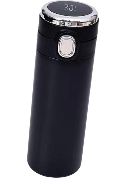 Yalıtım Fincan Büyük Kapasiteli Paslanmaz Çelik Kamp Çay Yalıtımlı Tumbler Siyah (Yurt Dışından)