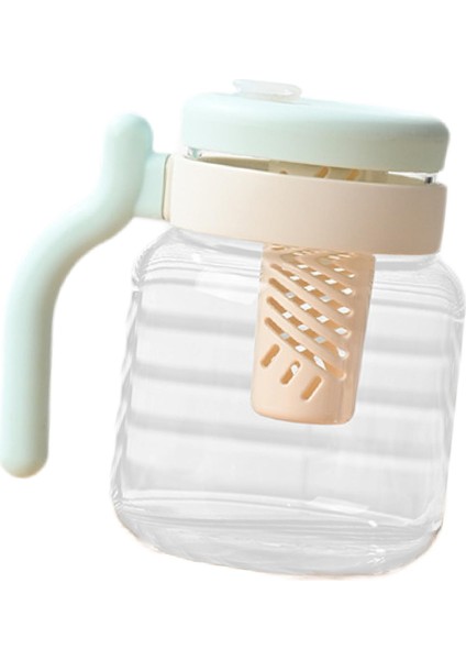 Çay Cam 950 ml Sızdı Içme Şişesi Ev Kamp Mavisi Için (Yurt Dışından)