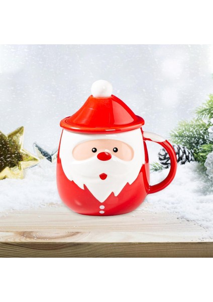 500 ml Noel Baba Çay Fincanı Şkinler Için Noel Hediyeleri D (Yurt Dışından)