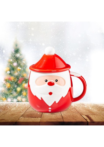 500 ml Noel Baba Çay Fincanı Şkinler Için Noel Hediyeleri D (Yurt Dışından)