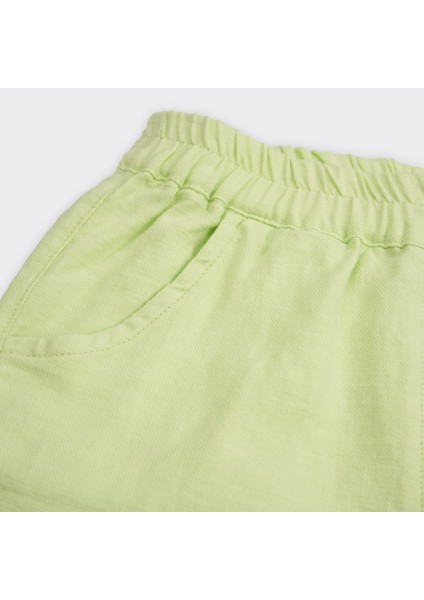 Kız Bebek Çiçek Desenli Şortlu Takım fırsatları