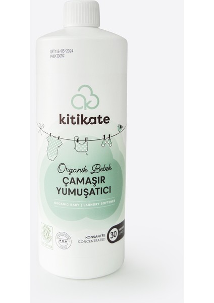 Organik Bebek Çamaşır Yumuşatıcısı 1000ML