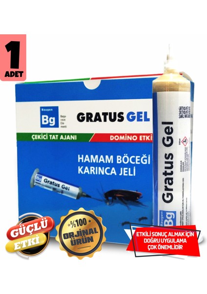 Gratus Hamamböceği ve Karınca Jeli 35 G 1 ADET