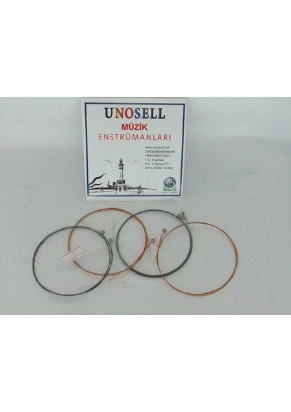 5 Takım Uzun Sap 0.20 mm Elektro Saz Bağlama Teli