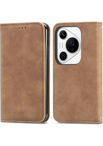 Huawei Pura 70 Pro Artı Cüzdan Darbeye Basit Iş Için Flip Case (Yurt Dışından)