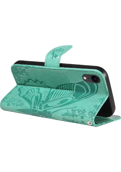 IPhone Xr Yüksek Kaliteli Deri Kredi Kartı Yuvası El ile Flip Case (Yurt Dışından) modelleri