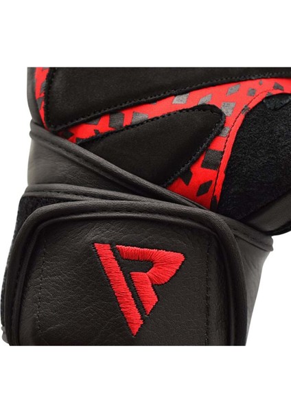 L7 Ağırlık Çalışma Eldiveni - Rdx - Kırmızı/siyah - M indirimleri