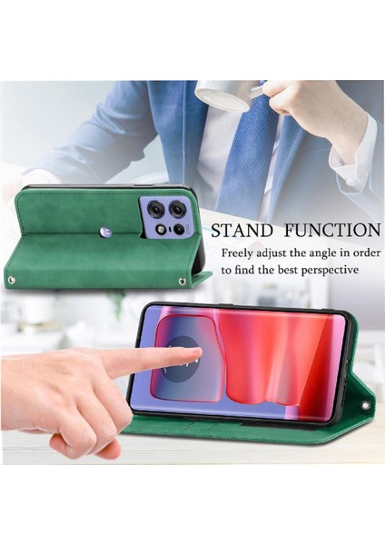 Motorola Kenar 50 Pro Flip Kapak Için Flip Case Basit Iş Cüzdan Kılıf (Yurt Dışından) fırsatları