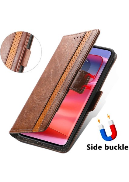 Motorola Edge 50 Pro Cüzdan Ekleme Çok Renkli Çoklu Kart Için Flip Case (Yurt Dışından)