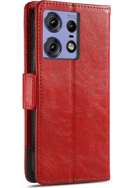 Motorola Edge 50 Pro Cüzdan Ekleme Çok Renkli Çoklu Kart Için Flip Case (Yurt Dışından)