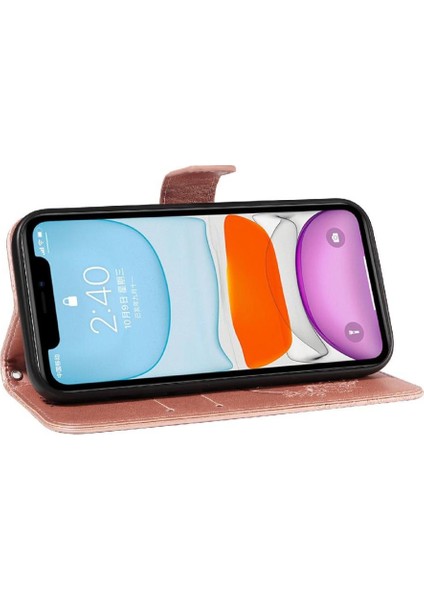IPhone 11 Için Flip Case Kredi Kartı Yuvası ile Ayrılabilir El Kayışı Yüksek (Yurt Dışından) indirimleri
