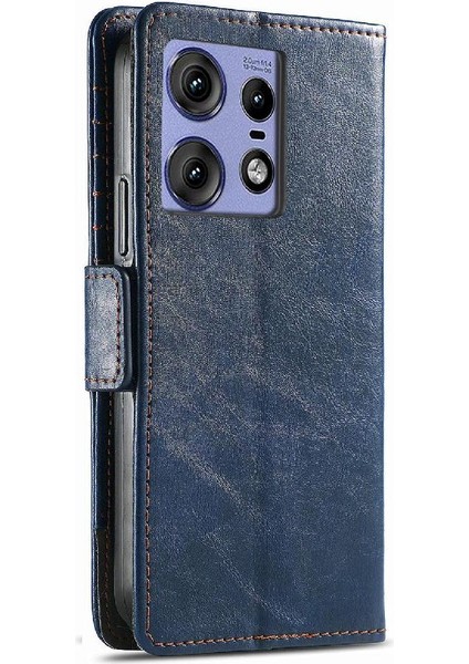 Motorola Edge 50 Pro Cüzdan Ekleme Çok Renkli Çoklu Kart Için Flip Case (Yurt Dışından)
