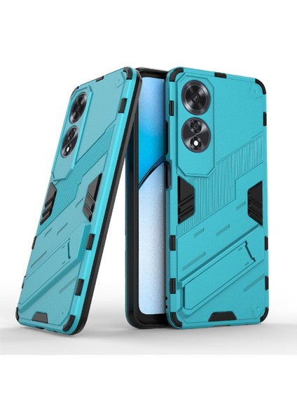 Oppo A60 4g Kickstand Koruyucu Kapak Için Kılıf Sağlam Askeri (Yurt Dışından)