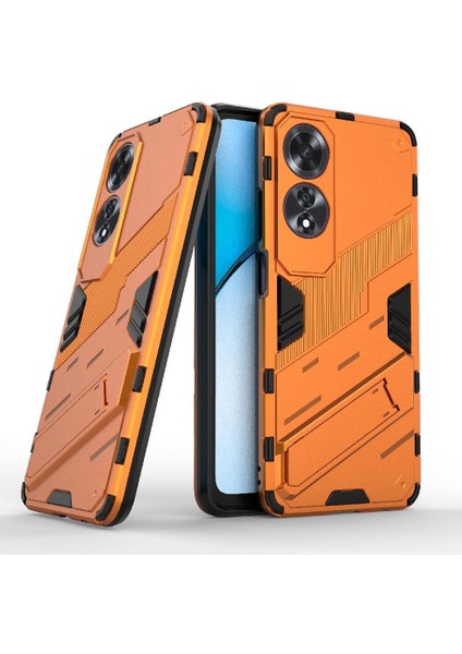 Oppo A60 4g Kickstand Koruyucu Kapak Için Kılıf Sağlam Askeri (Yurt Dışından)