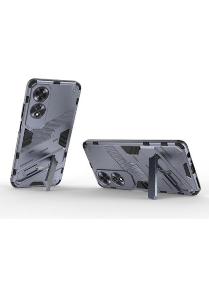 Oppo A60 4g Kickstand Koruyucu Kapak Için Kılıf Sağlam Askeri (Yurt Dışından) modelleri