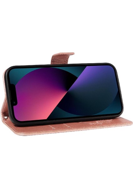IPhone 14 Için Flip Case Artı Kredi Kartı Yuvası ile Yüksek Kaliteli Deri (Yurt Dışından) modelleri