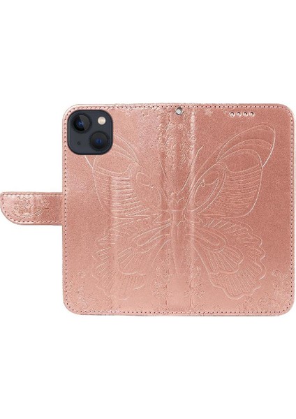 IPhone 14 Için Flip Case Artı Kredi Kartı Yuvası ile Yüksek Kaliteli Deri (Yurt Dışından) indirimleri
