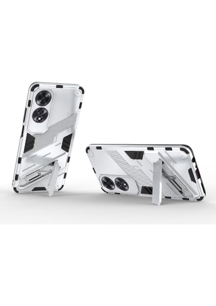 Oppo A60 4g Kickstand Koruyucu Kapak Için Kılıf Sağlam Askeri (Yurt Dışından) modelleri