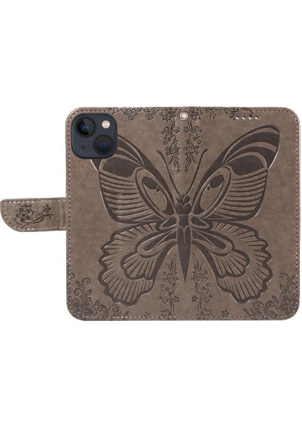 Kredi Kartı Yuvası ile IPhone 14 Için Flip Case Ayrılabilir El Kayışı Yüksek (Yurt Dışından) modelleri