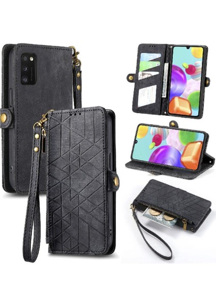Samsung Galaxy Shockproof Için Flip Case Darbeye Deri Kılıf Kapak Çevirin (Yurt Dışından)