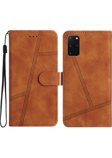 Samsung Galaxy S20 Artı Bilek Kayışı Için Flip Case Kart Yuvaları Tutucu Tam (Yurt Dışından)