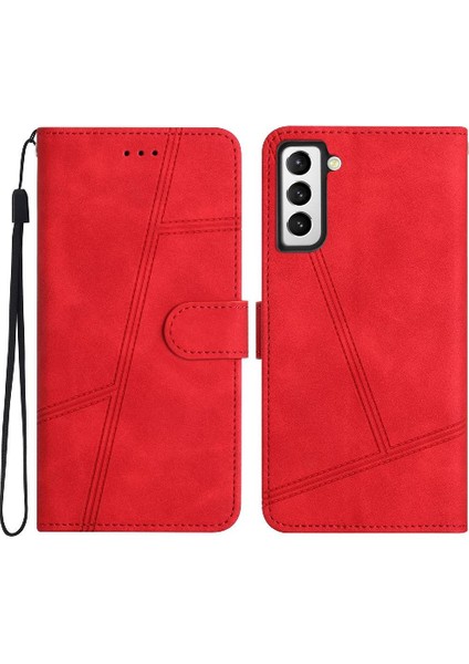 Samsung Galaxy S22 Artı Flip Folio Cüzdan Pu Deri Kart Için Flip Case (Yurt Dışından)