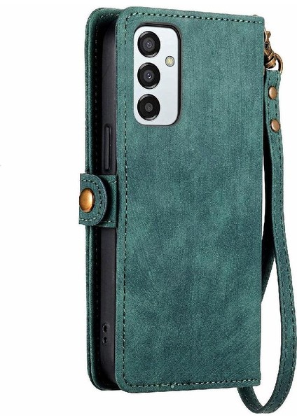 BDT Boutique Samsung Galaxy M23 5g Darbeye Deri Kılıf Için Flip Case Basit Flip (Yurt Dışından)