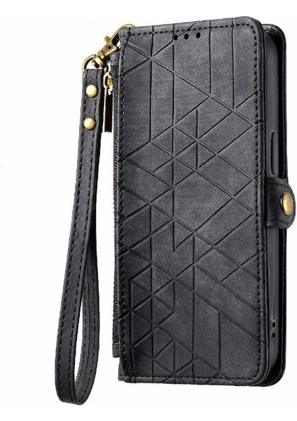 Samsung Galaxy Için Flip Case A52S 5g Darbeye Kapak Kapak Basit Cüzdan (Yurt Dışından)
