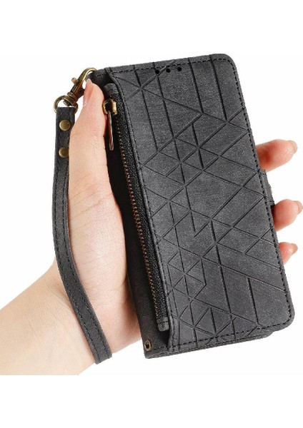 Samsung Galaxy Için Flip Case A52S 5g Darbeye Kapak Kapak Basit Cüzdan (Yurt Dışından)