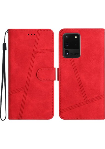 Samsung Galaxy S20 Ultra Tam Koruma Kartı Yuvaları Için Flip Case Tutucu (Yurt Dışından)