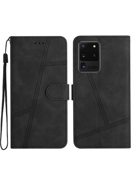Samsung Galaxy S20 Ultra Tam Koruma Kartı Yuvaları Için Flip Case Tutucu (Yurt Dışından)