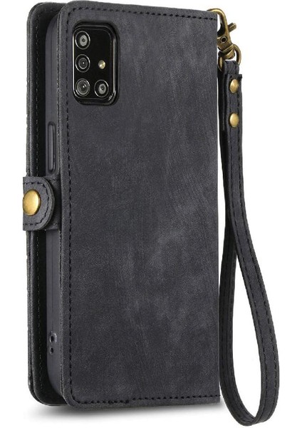 Samsung Galaxy A51 4g Için Flip Case Deri Kılıf Darbeye Cüzdan Çevirin (Yurt Dışından) indirimleri