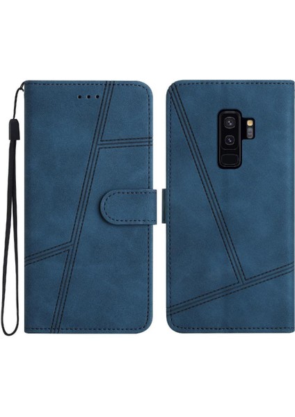 Samsung Galaxy S9 Artı Kart Yuvaları Için Flip Case Tutucu Manyetik Kapak Folio (Yurt Dışından)