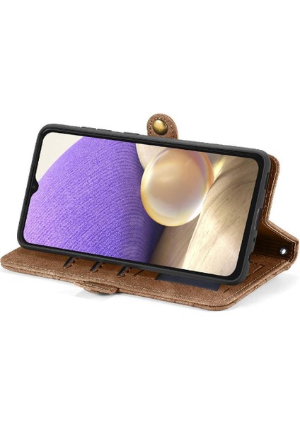 Samsung Galaxy A32 5g Için Flip Case Deri Kılıf Darbeye Cüzdan Flip (Yurt Dışından) fırsatları