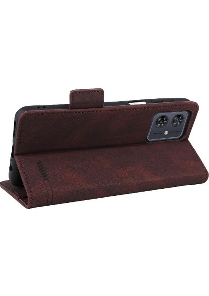 Motorola Moto G54 5g Kart Tutucu Kapak Kickstand Manyetik Için Flip Case (Yurt Dışından) modelleri
