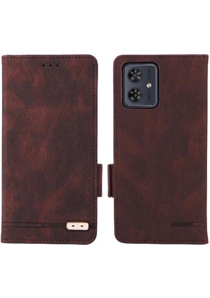 Motorola Moto G54 5g Kart Tutucu Kapak Kickstand Manyetik Için Flip Case (Yurt Dışından) fırsatları