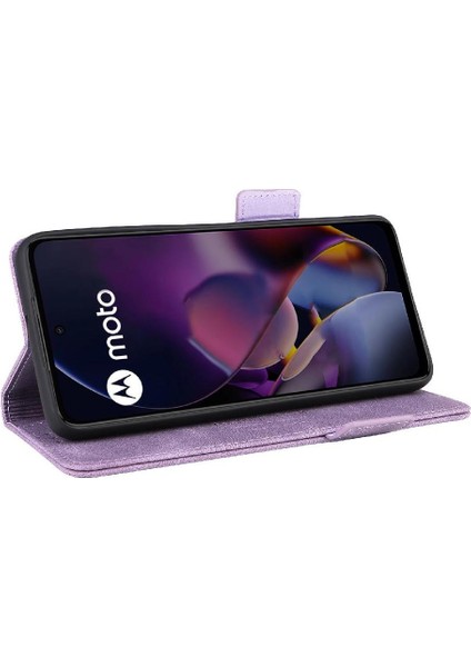 Motorola Moto G54 5g Kart Tutucu Kapak Kickstand Manyetik Için Flip Case (Yurt Dışından) modelleri