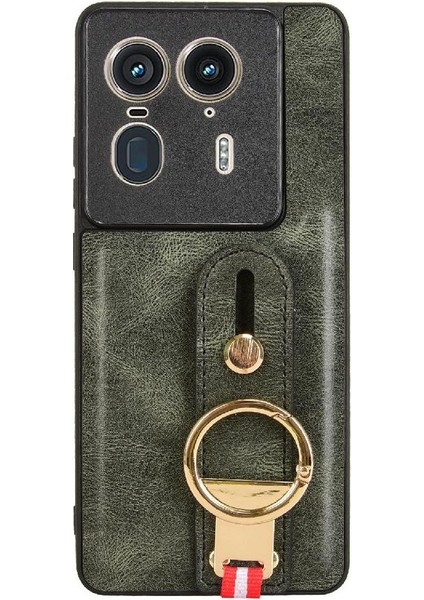 Motorola Moto X50 Ultra 5g Uyumluluk Bilek Kayışı Premium Pu Için Kılıf (Yurt Dışından)