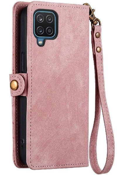 Samsung Galaxy A12 5g Için Flip Case Basit Iş Deri Kılıf Flip (Yurt Dışından) indirimleri