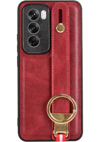 Oppo Oppo 12 5g Bilek Kayışı Premium Pu Deri Uyumluluğu Için Kılıf (Yurt Dışından)