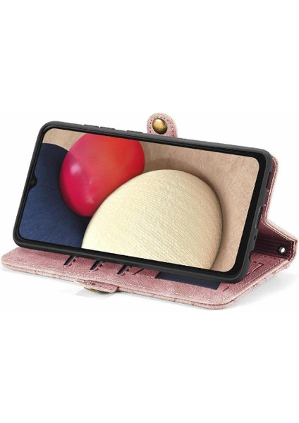 Samsung Galaxy A02S Cüzdan Için Flip Case Basit Iş Kapak Kılıfı (Yurt Dışından) fırsatları