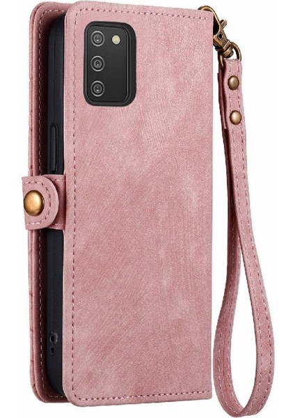 Samsung Galaxy A02S Cüzdan Için Flip Case Basit Iş Kapak Kılıfı (Yurt Dışından) indirimleri