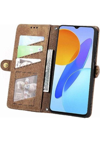Onur X8 5g Için Flip Case Kapak Darbeye Cüzdan Deri Kılıf (Yurt Dışından)
